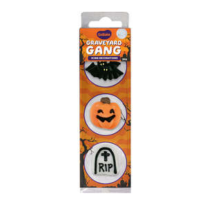 (7pk) GoBake, Graveyard Gang, Icing Decorations