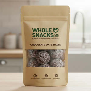 Whole Snacks Co, Chocolate Date Balls, 150g