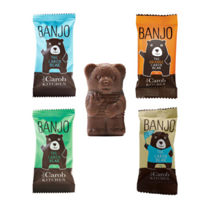 Easter: The Carob Kitchen, Banjo Carob Bear (GF), 15g