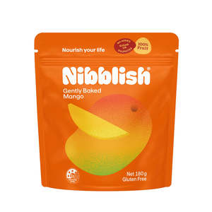 Nibblish, Gently Baked Mango, 180g