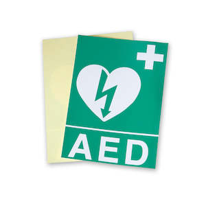 AED On Site Wall Sticker