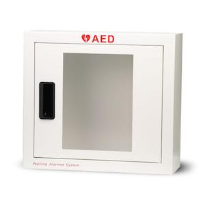 Aed Storage: Metal AED Cabinet - Alarmed