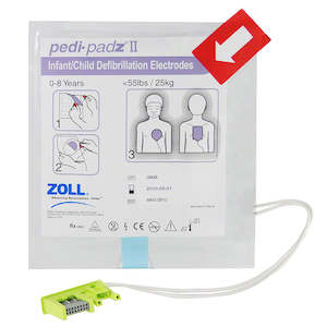 Zoll Pedi-padz II replacement pediatric electrode pads
