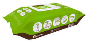Cleaning: Cafetto Barista Cleaning Wipes 100 Wipe Pack