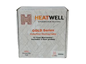 3000W Underfloor Heating Cable Gold Series Heatwell NZ