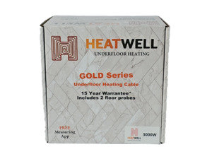 Products: 3000W Underfloor Heating Cable Gold Series Heatwell NZ