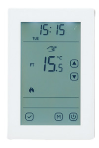HT3 Thermostat Vertical White Heatwell Heatwell NZ