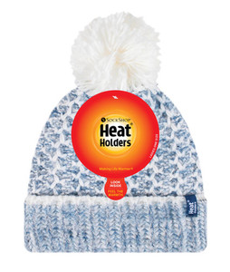 Ladies Heat Holders Heat Weaver Lund Pom Pom Hat heatholders