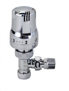 Valves for Radiators & Towel Rails: Premier TRV 15mm Chrome