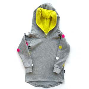 Products: Grey Spots Hoodie - Size 4