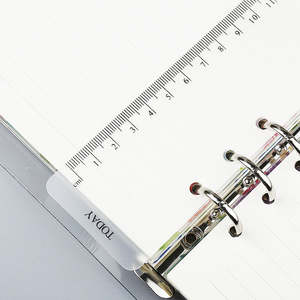 Notebooks: A5 Loose Leaf Ruler Divider 20cm
