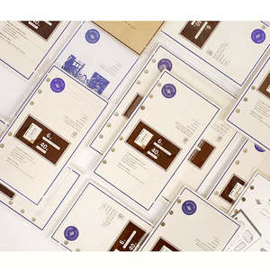 A6 Personal Loose Leaf Notebook Refill Paper