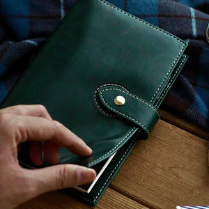 Forest Loose Leaf Notebook A6 Personal | Vegan Leather