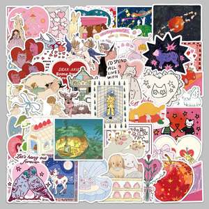 Washi Tapes: Sweetheart Sketches Sticker Pack 50Pcs