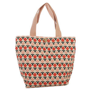 Tools: Floral Corduroy Tote Bag Small | Journal Travel Organiser