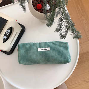 Tools: Soft Corduroy Pencil Case | Green