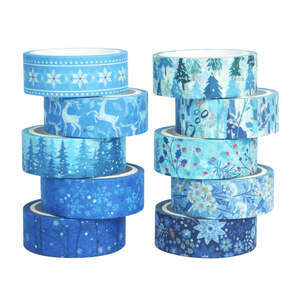 Washi Tape | Blue Winter 10 Pack