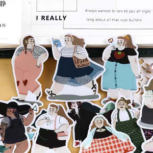 Minglan: Big Girl Swag Stickers 23 Pcs