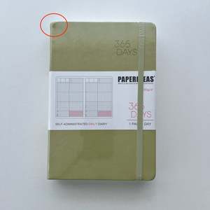 Seconds: [SECONDS] Paperideas 365 Days Planner A5 | Matcha Green
