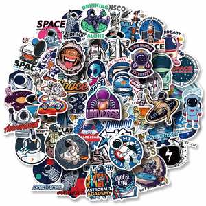 30 Off: Astronaut Stickers 50 Pcs Funky Sticker