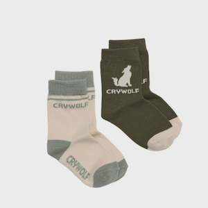 Organic Cotton Socks-2pk