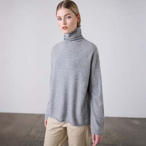 Mara Cashmere Funnel Neck