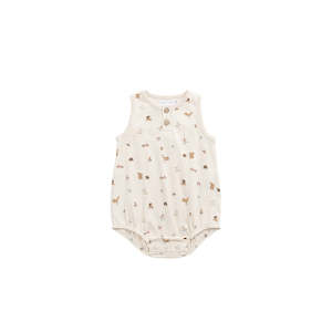 Organic Cotton Archie Playsuit