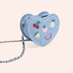 Hux Baby: Fruit Denim Shoulder Bag