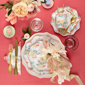 Vintage Floral Napkins