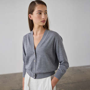 Merino V-Neck Cardigan