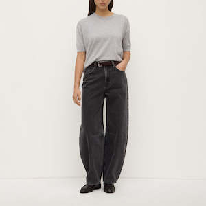 Cashmere: Vanya Cotton Cashmere Boxy Knit Tee