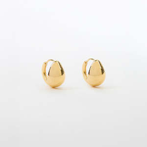 Earring Solid Tear Drop