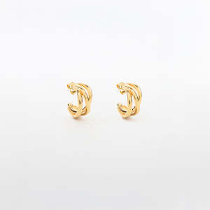 Earrings Hoop 3 Rings