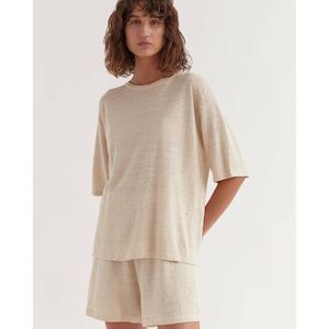 Tops: Umi Linen Knit Tee
