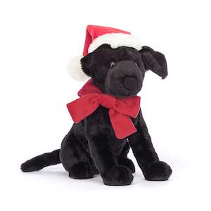 Jellycat: Winter Warmer Pippa Black Labrador