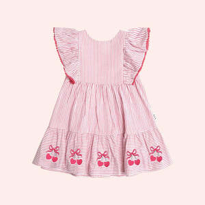 Cherry Pie Stripe Dress