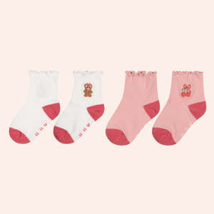 Frilly Festive Socks 2 Pack