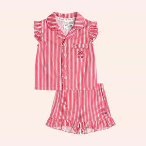 Tis the Season Frill PJs Candy Cane