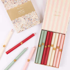 Candles: Meri Meri x Liberty Adeljada Star Candle Gift Box