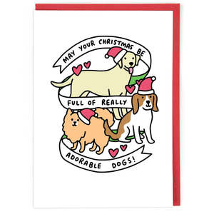 Christmas Dog - Christmas Card
