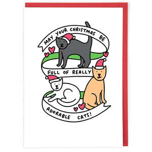 Cards: Christmas Cat - Christmas Card