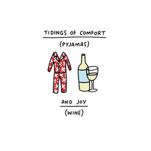 Cards: Comfort and Joy - Christmas Card