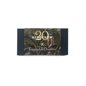 Triumph & Disaster x Hedgerow 20th Celebration Box