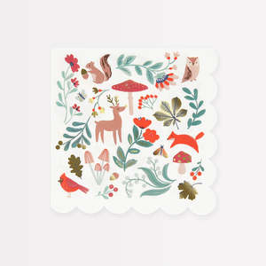 Winter Woodland Napkins