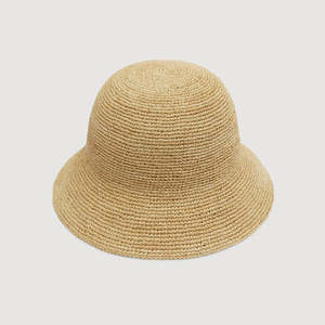 Assembly Label: Raffia Bucket Hat