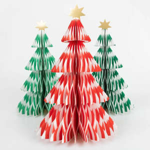 Stripe 3D Paper Trees