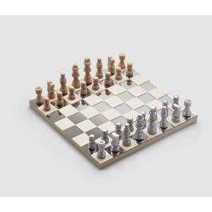 Fathers Day: Printworks - Classic Games Art of Chess Mirror