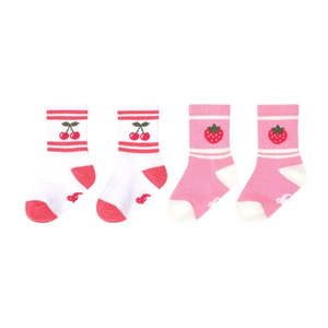 2pk Girls Sport Socks