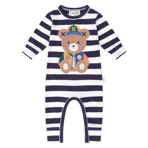Baby: Varsity Hux Romper