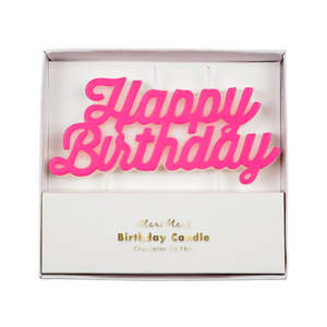 Happy Birthday Candle